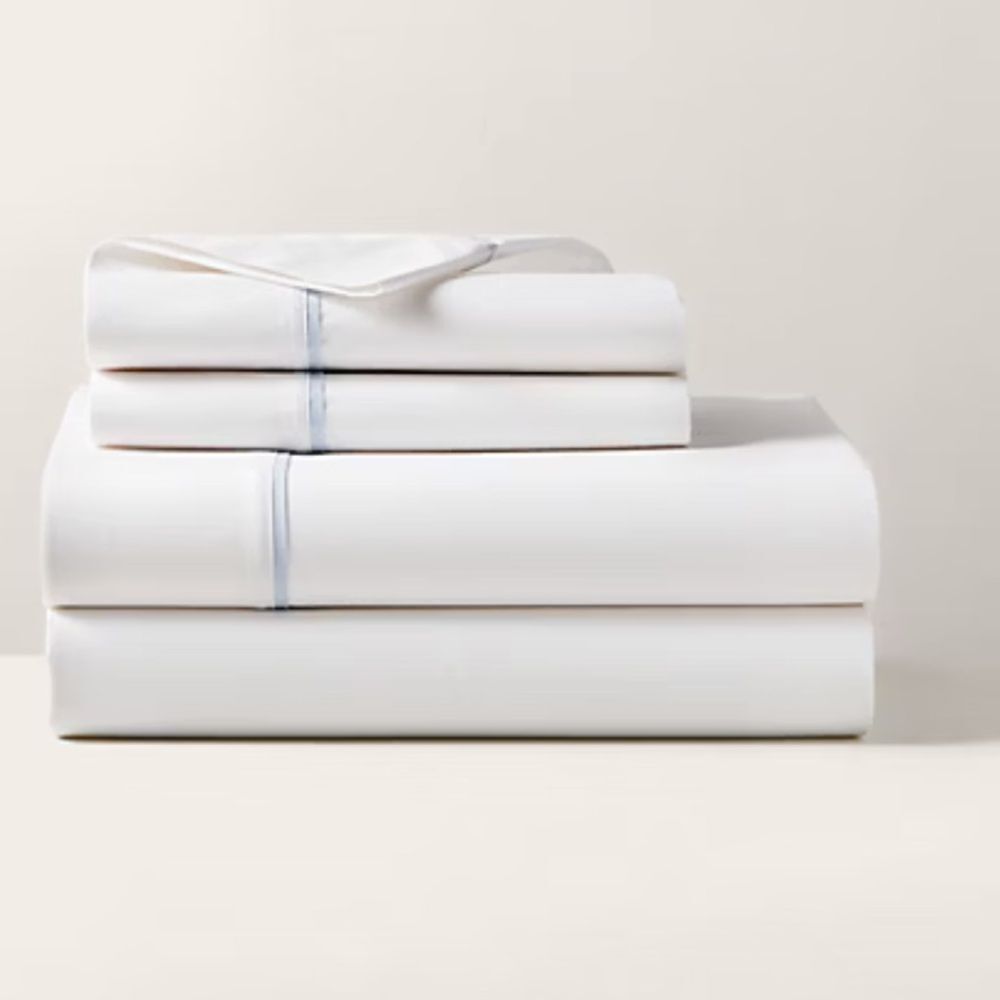 Organic Cotton Percale Palmer Sheeting
King Flat Sheet